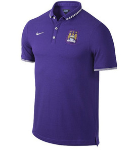 [해외][Order] 14-15 Manchester City Authentic Polo Shirt - Purple
