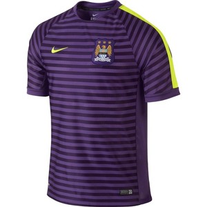 [해외][Order] 14-15 Manchester City Training Shirt - Purple