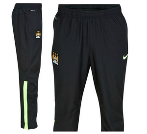 [해외][Order] 14-15 Manchester City Woven Pants - Black/Lime