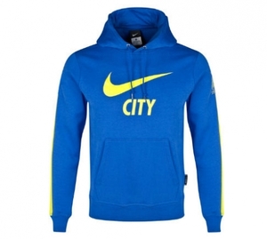 [해외][Order] 14-15 Manchester City Core Hooded Top - Royal Blue