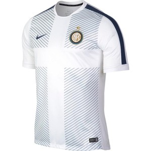 [Order] 14-15 Inter Milan Pre-Match Training Jersey - White
