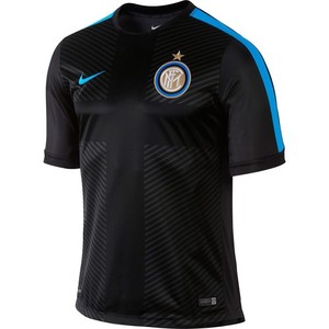 [Order] 14-15 Inter Milan Pre-Match Training Jersey (Black) - KIDS