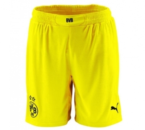 [Order] 14-15 Borussia Dortmund (BVB) Boys Home Shorts (Yellow) - KIDS