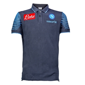 [Order] 14-15 Napoli Official Cotton Polo Shirt - Dark Grey