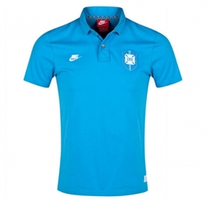 [Order] 14-15 Brasil (CBF) Covert Polo Shirt - Blue