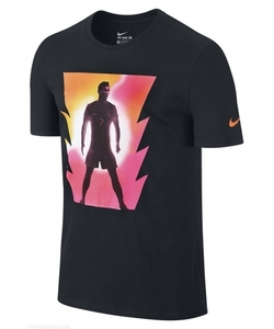[해외][Order] 15-16 RonaldoCR7 Nike Hero Image Shirt - Black
