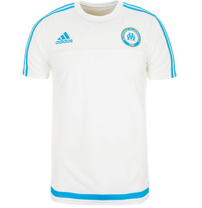 [해외][Order] 15-16 Marseille Training Jersey (White) - adizero