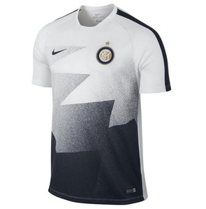 [해외][Order] 15-16 Inter Milan Pre-Match Training Jersey - White