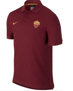 [해외][Order] 15-16 AS Roma Core Polo Shirt - Team Red