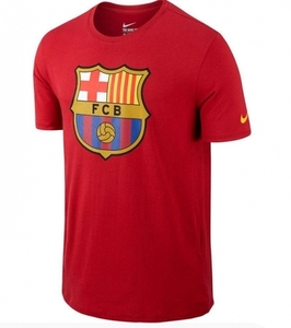 [해외][Order] 15-16 Barcelona Crest Tee - Red