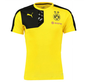 [해외][Order] 15-16 Borussia Dortmund (BVB) Training Shirt - Yellow