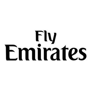 Front Small Spon | Fly Emirates| White/Black/Red/Dark Grey/Silver