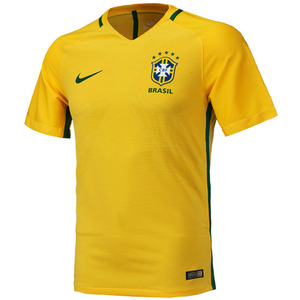 16-17 브라질 (Brasil/CBF) 홈 베이퍼 매치 저지 - 어센틱(AUTHENTIC)