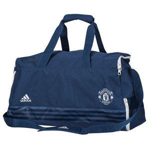 [해외][Order] 16-17 Manchester United Medium Team Bag - Mineral Blue/Chalk White