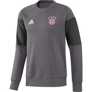 [해외][Order] 16-17 Bayern Munchen Sweat Top - Granite/Solid Grey