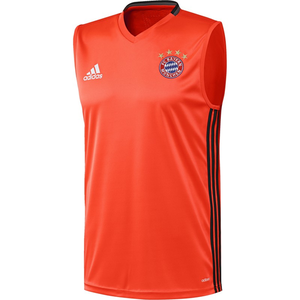 [해외][Order] 16-17 Bayern Munchen Sleeveless Shirt - Solar Red