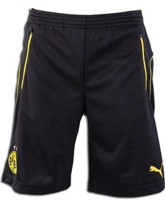 [해외][Order] 16-17  Borussia Dortmund(BVB)  Training Shorts - Black/Cyber Yellow