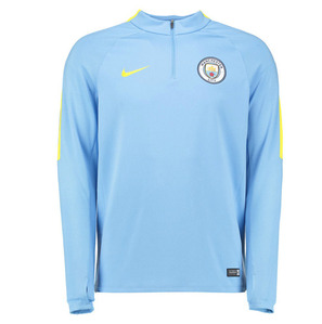 [해외][Order] 16-17 Manchester City Squad Drill Top - Field Blue/Opti Yellow