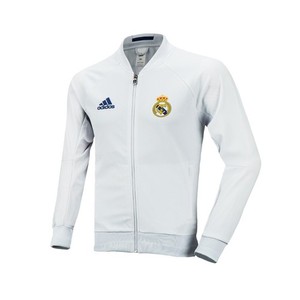 [해외][Order] 16-17 Real Madrid Home Anthem Jacket - Crystal White/Raw Purple