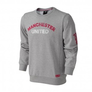 [해외][Order] 16-17 Manchester United Graphic Sweatshirt - Medium Grey Heather
