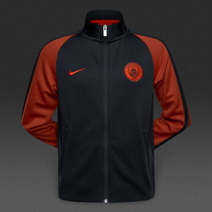 [해외][Order] 16-17 Manchester City Boys NSW N98 Track Jacket Authentic (Black/Team Orange/Team Orange) - KIDS