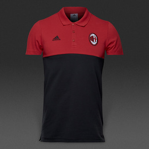 [해외][Order] 16-17 AC Milan Polo - Victory Red/Black