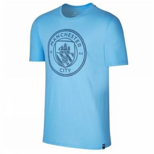 [해외][Order] 17-18 Manchester City Core Crest Tee - Blue