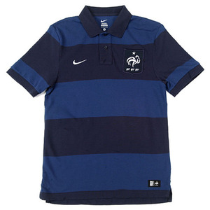 11-12 France(FFF) Authentic Grand Slam Polo Shirt