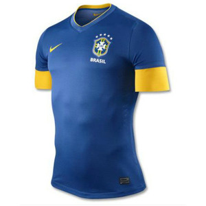 12-13 Brasil Away Authetic Jersey
