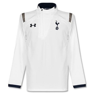 [Order] 12-13 Tottenham Half-Zip Training Top (White)
