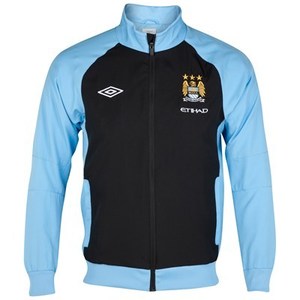 [Order] 12-13 Manchester City Training Woven Jacket - Vista/Black