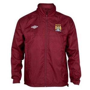 [Order] 12-13 Manchester City Boys Training Shower Jacket (Maroon) - KIDS