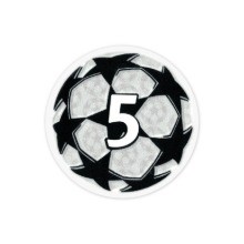 UEFA Champions League 5 Times Winners Badge OF HONOUR(BOH) StarBall Patch