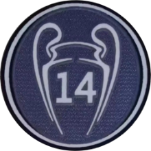 UEFA Champions League Trophy 14 Times Winner Patch