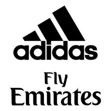 Back Spon | ADIDAS/Fly Emirates (Black/Dark Grey/Silver)