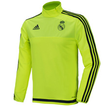 15-16 Real Madrid (RCM) Training Top - Light Green/Grey