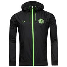 [해외][Order] 16-17 Inter Milan NSW Woven Authentic Jacket - Black/Electric Green