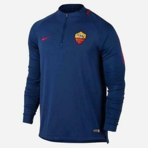[해외][Order] 17-18 AS Roma Squad Training Drill Top - Blue