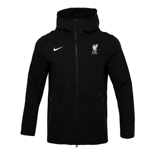 20-21 Liverpool Tech Pack FZ Hoodie Jacket - Black
