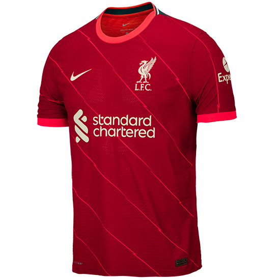 21-22 Liverpool Dry ADV Match Home Jersey -AUTHENTIC (DB2533688)