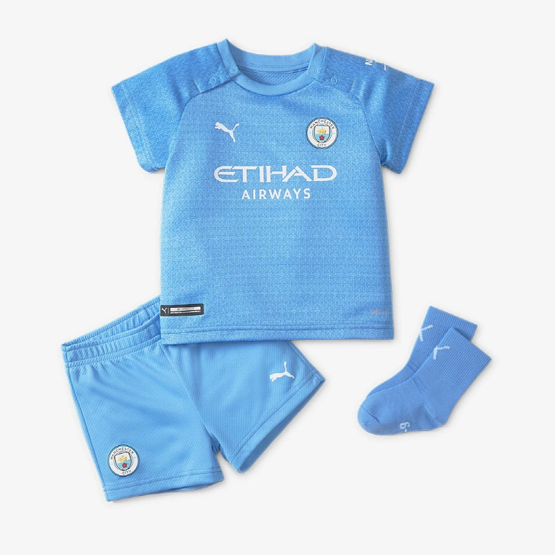 [해외][Order] 21-22 Manchester City Baby Home Kit (75920701)