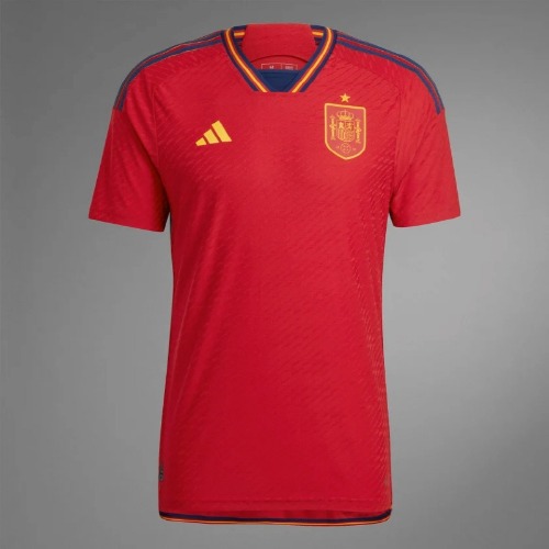 22-23 Spain Authentic Home Jersey - AUTHENTIC (HE2021)