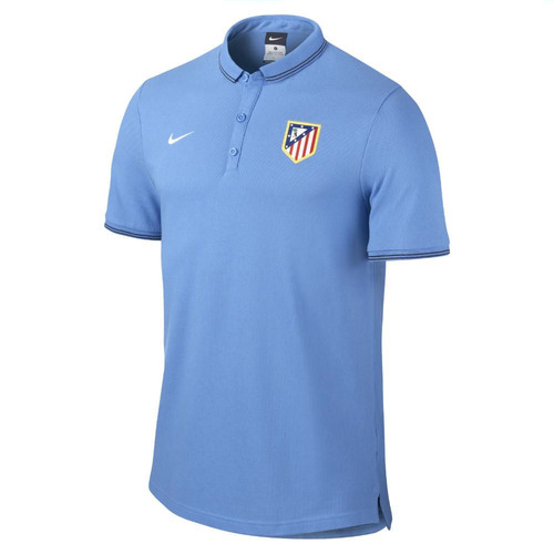 [해외][Order] 14-15 AT Madrid Authentic Grand Slam Polo Shirt - Blue
