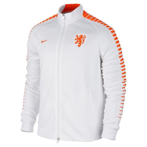 [해외][Order] 15-16 Netherlands (Holland/KNVB) Authentic N98 Track Jacket - White