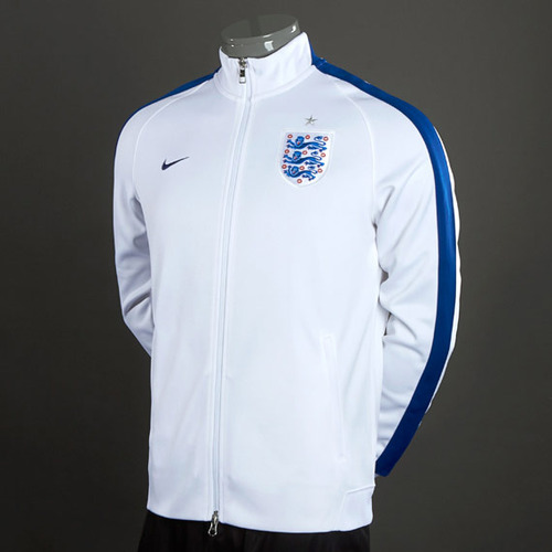 [Order] 14-15 England N98 Authentic Track Jacket - Wht/Royal