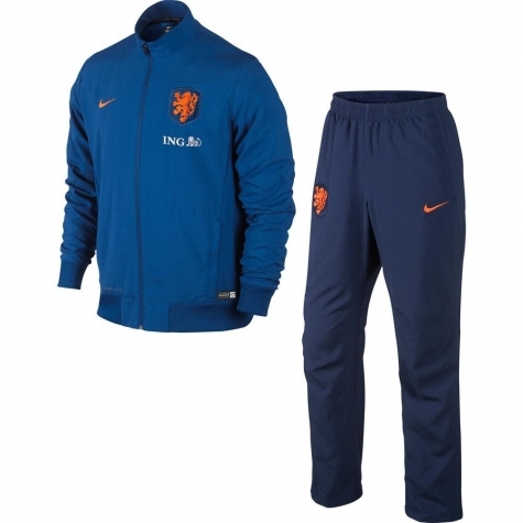 [Order] 14-15 Netherlands (Holland/KNVB)  Woven Tracksuit - Blue