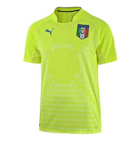 [Order] 14-15 Italy Boys GK Shirt (Yellow) - KIDS