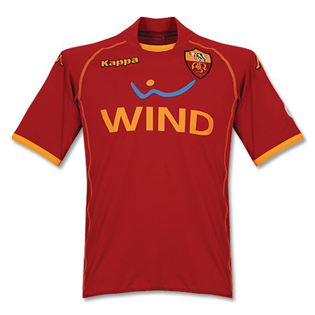 08-09 AS Roma Home(Player Issue Version) + 19 J.BAPTISTA