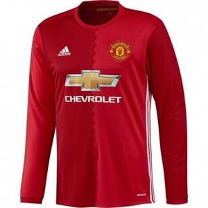 16-17 Manchester United Home  L/S