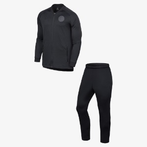 [해외][Order] 18-19 Paris Saint Germain(PSG) Dry-Fit Squard Track Suit - Black (JORDAN X)